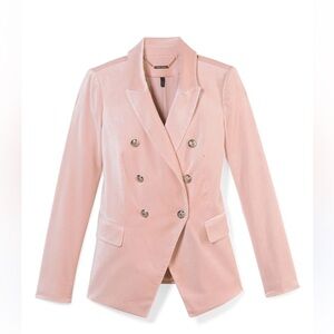 White House Black Market Velvet Blazer.